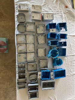 Electrical Boxes – Steel & PVC – Carlon, Raco, Leviton & More