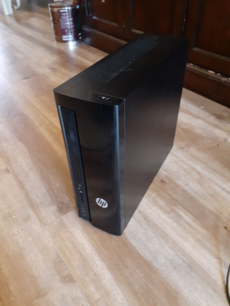 Hp computer tower.