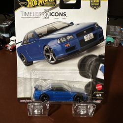 Premium Hot Wheels Skyline R34 