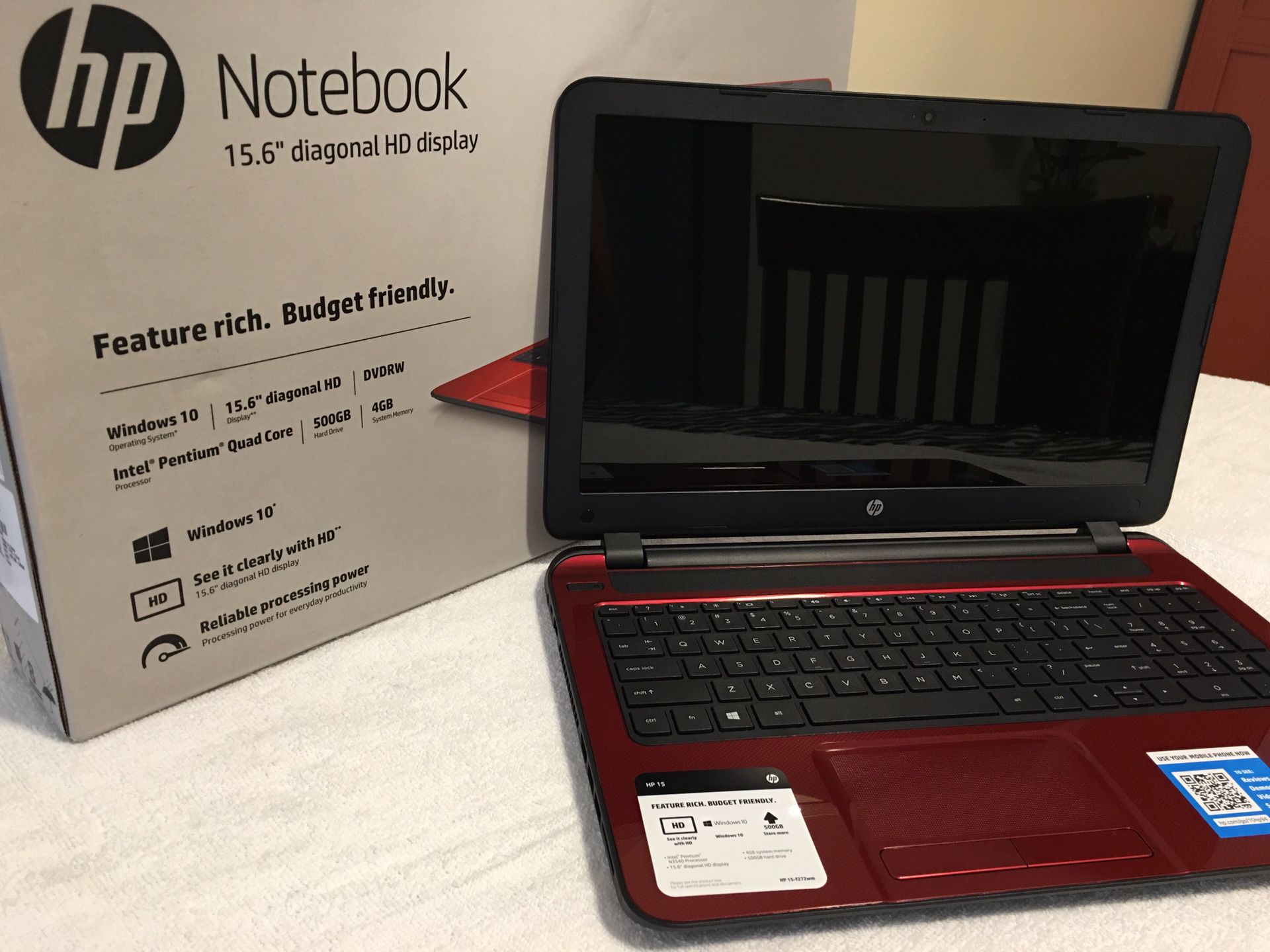 Laptop Hp Notebook 15.6 HD Intel