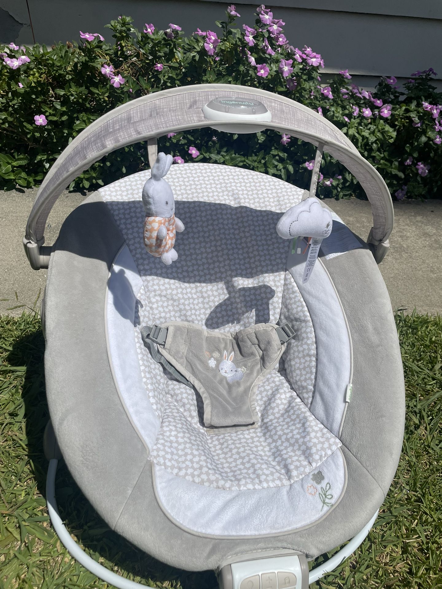 Baby Bouncer Seat Vibrating Chair With Lights & Music