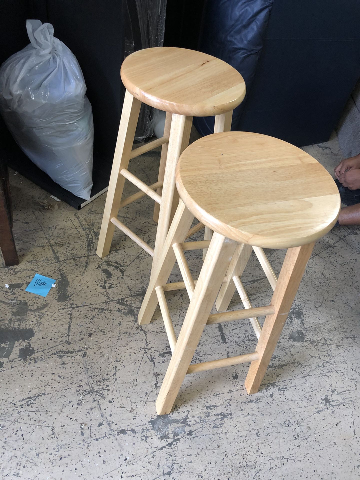 Wooden Bar Stools