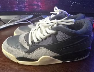 Air Jordan 4 RM Sneakers Men Size 8.5 Iron Gray FQ7939-002