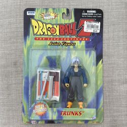 Irwin DBZ trunks action figure in box