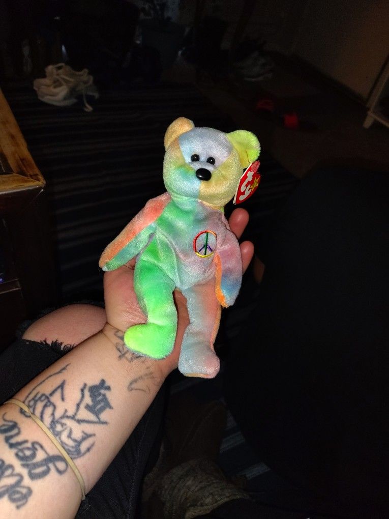 Peace Beanie Baby