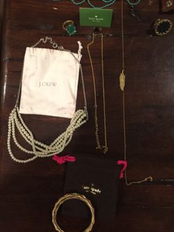 Kate Spade & J. Crew jewelry