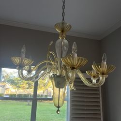 Hand Blown Glass Chandelier High Quality 