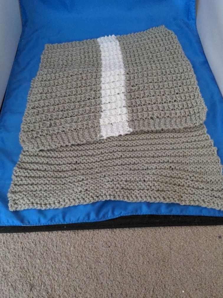 Crocheted Squares for a Dog Bed