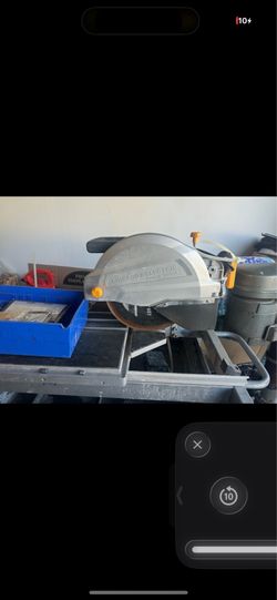 Chicago Electric 10” Tile/Brick Saw
