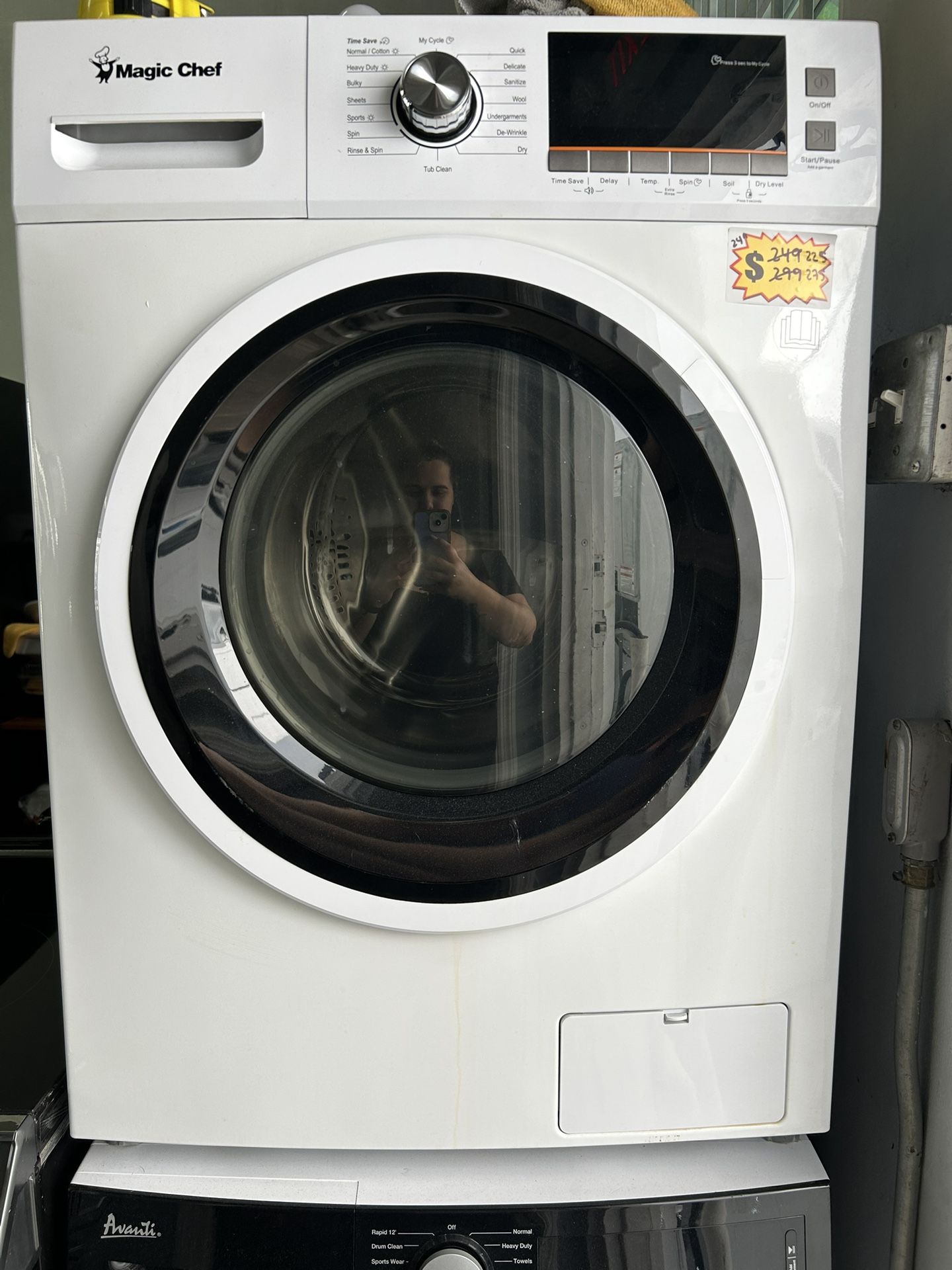 MAGIC CHEF 24” DIGITAL WASHER