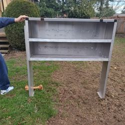 Aluminum  For Van  Shelving  60 Inches High  59 In Long  17 Inches Deep 