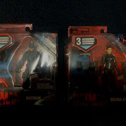The Batman (2022) Movie Figures.