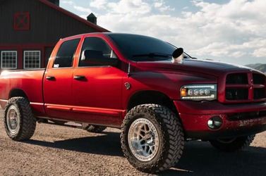 Dodge  ram kmc wheels
