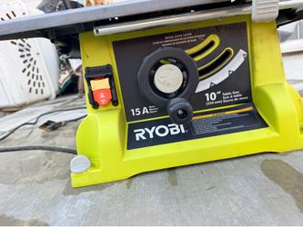 15 Amp 10 in. Compact Portable Corded Jobsite Table Saw