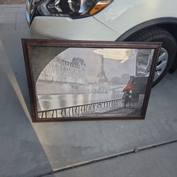 Paris Couple Wall Art