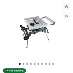 Metabo Jobsite Table Saw 