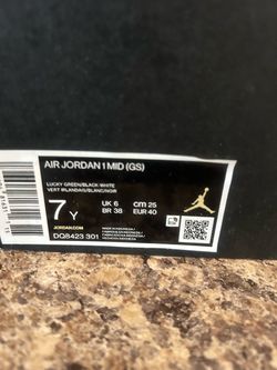 Jordan mid size 7 big kids