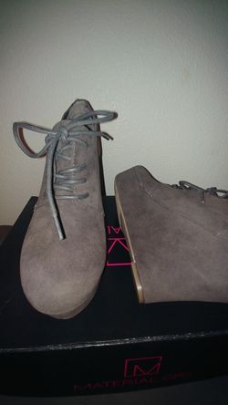 Material Girl Wedge Booties