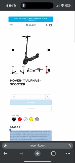 Hover-1 Alpha Electric Scooter