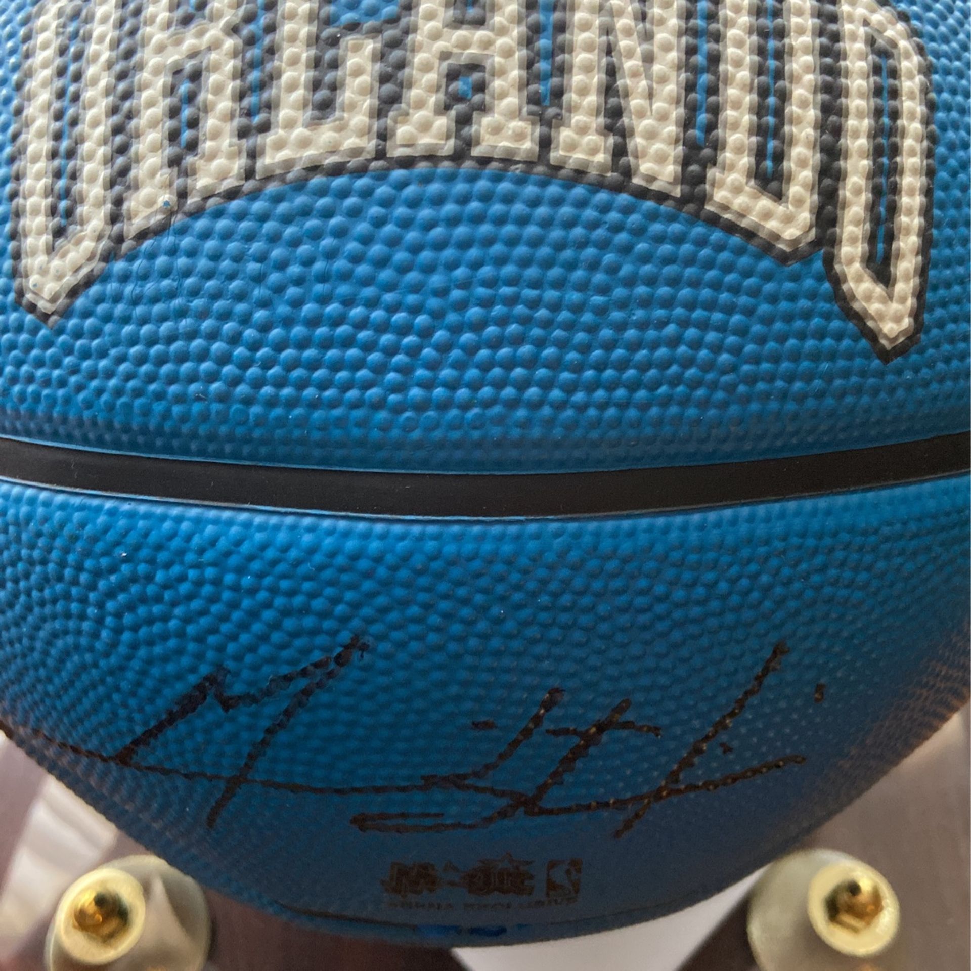 Grant Hill Signed Basketball