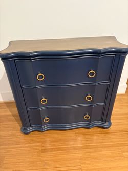 Small blue dresser