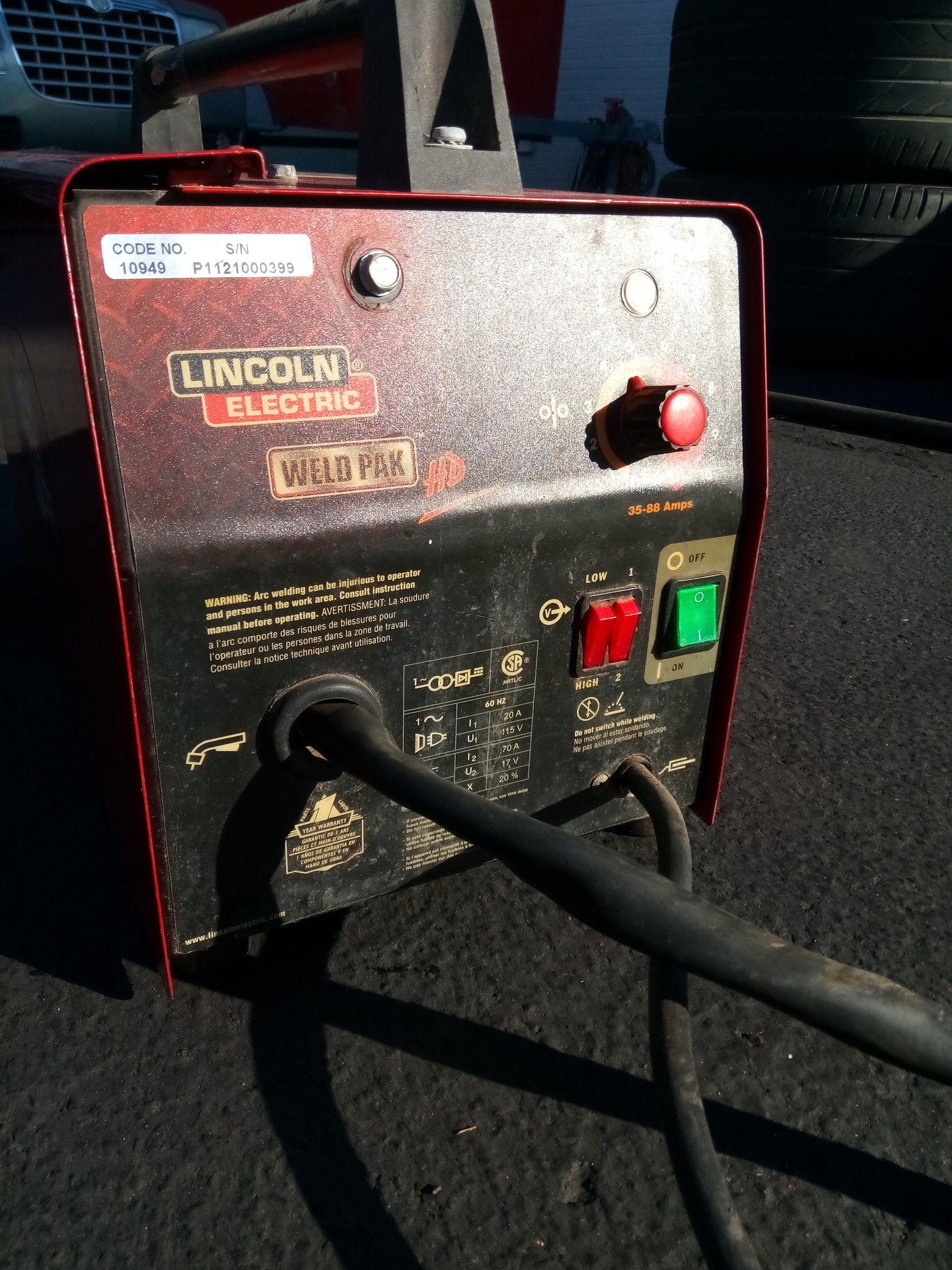 Lincoln Electric 10949 HD Weld-Pak