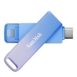 SanDisk 128GB Creator Phone Drive - for iPhone, iPad, Laptop & Mac - Includes USB Type-C and Lightning Connectors - Automatic Backup, 3 Months of Adob