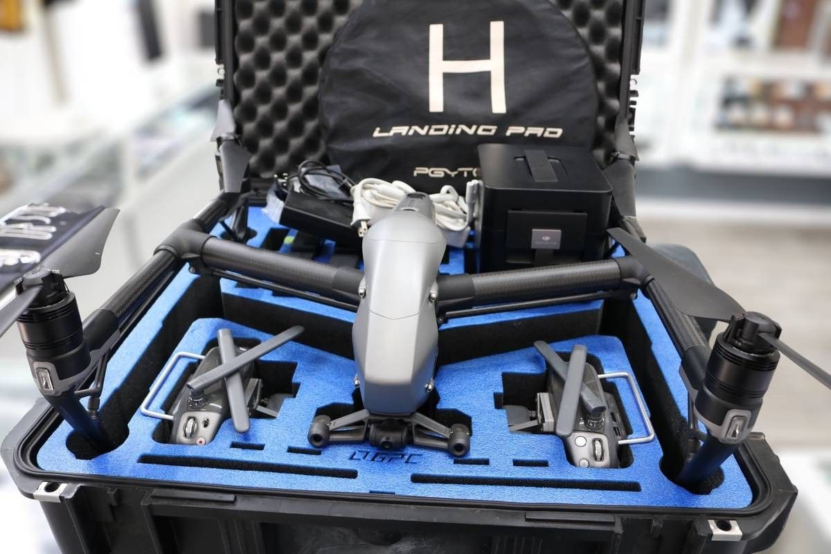 DJI Inspire 2 Drone Dual Cameras