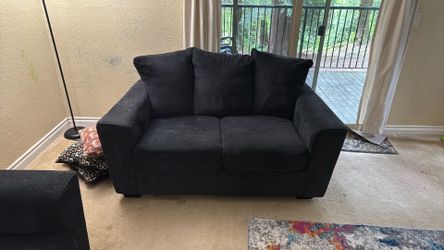 Sofa and loveseat