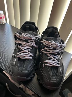 Men black Balenciaga shoes