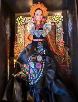 2024 Dia De Los Muertos Barbie Doll Mattel