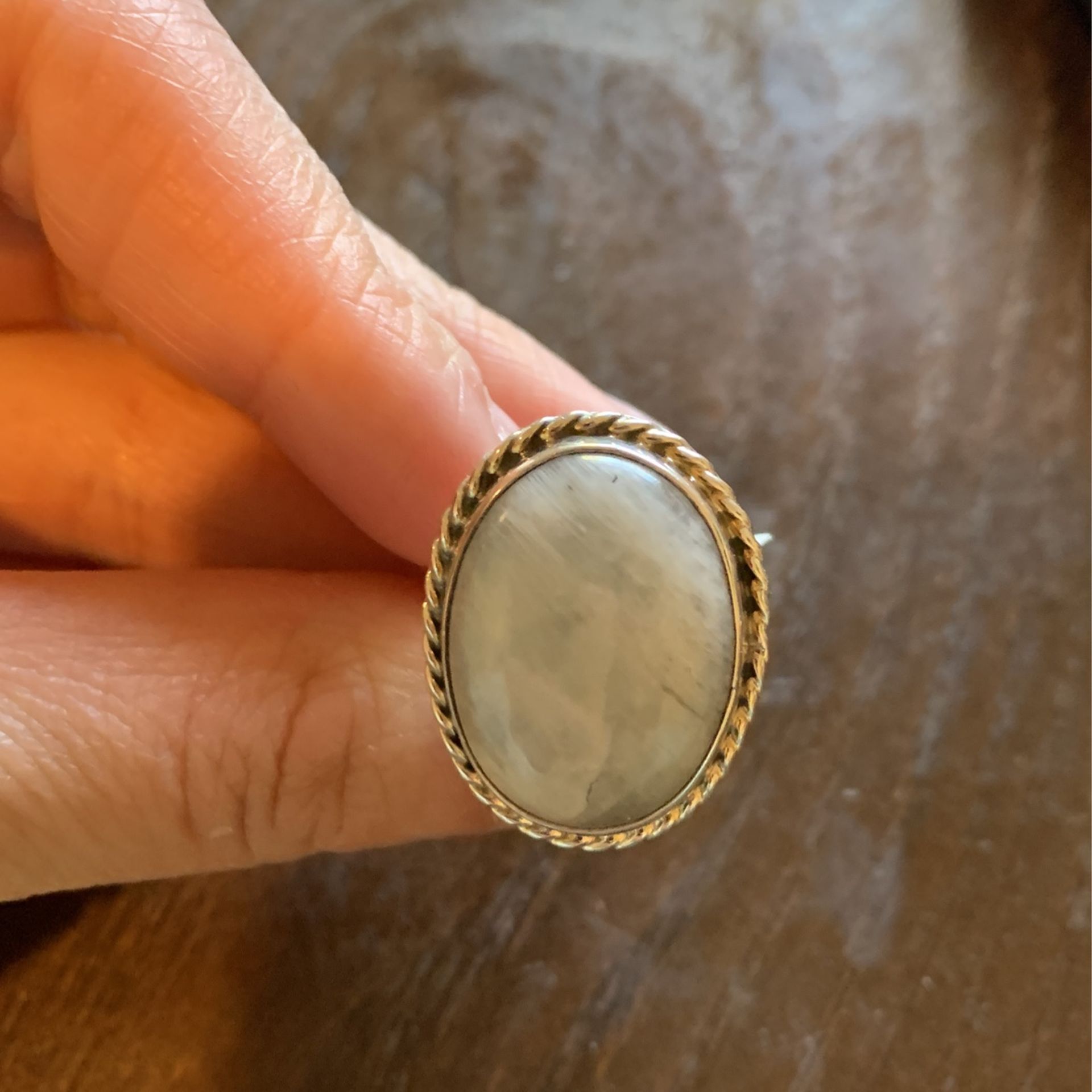 .925 Sterling Silver Moonstone