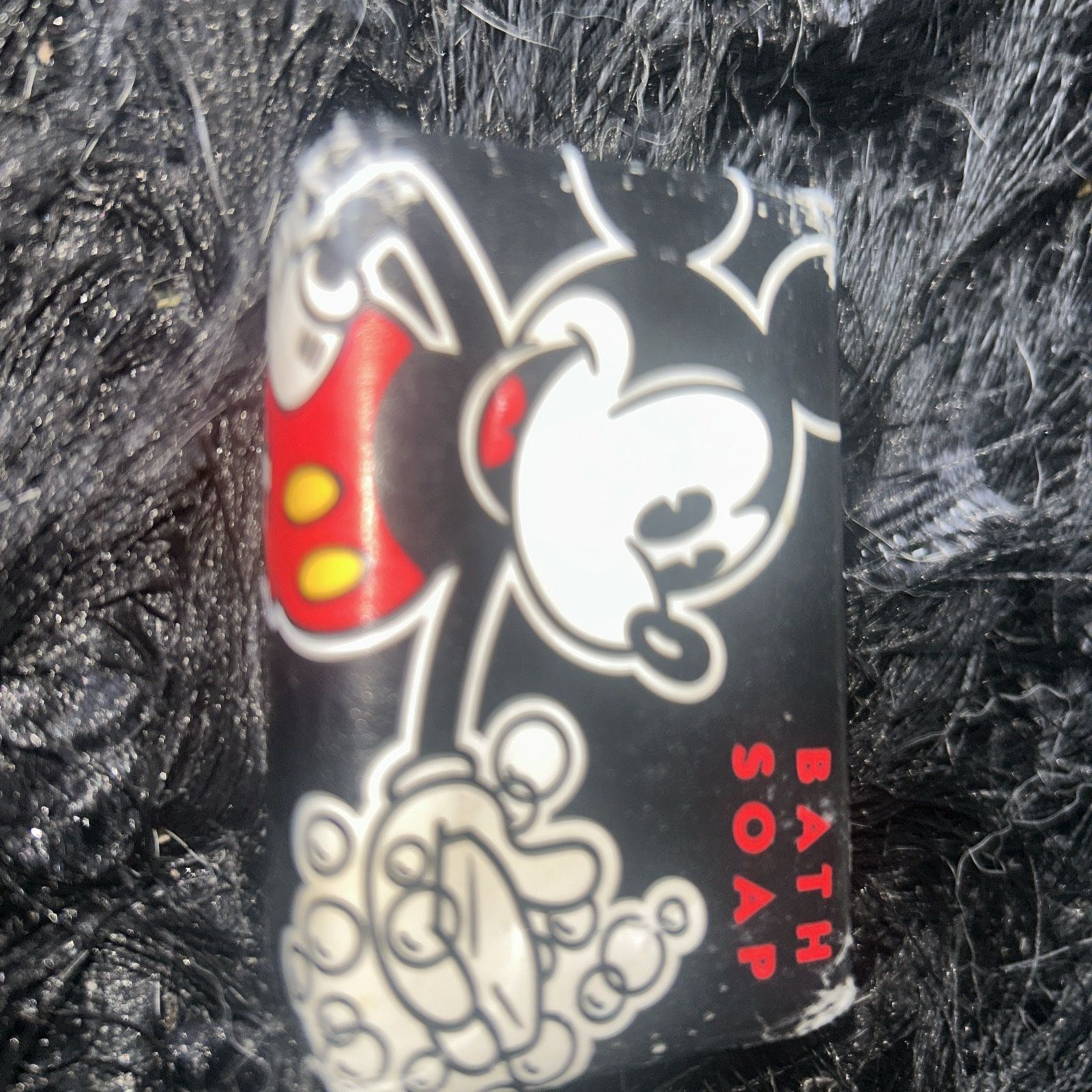 Walt Disney Resort Mickey Mouse Bath Bar Soap HD29 Vintage b9