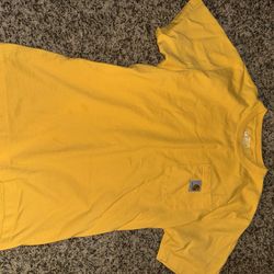 Carhartt Men’s Loose Fit Shirt Size Small Yellow