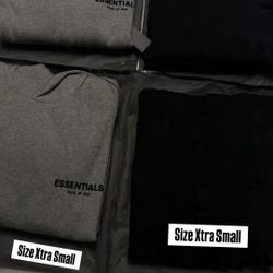Brand New Essentials Hoodies Sizes Xs-L