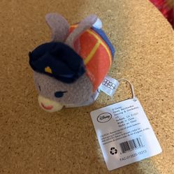 Disney Store Tsum Tsum Stackable Mini 3.5" Plush Doll Zootopia Judy Hopps New