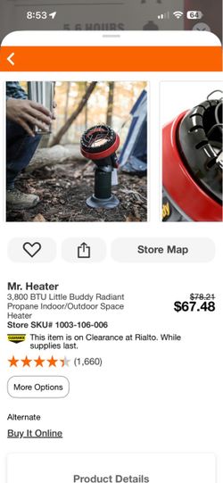 Propane heater