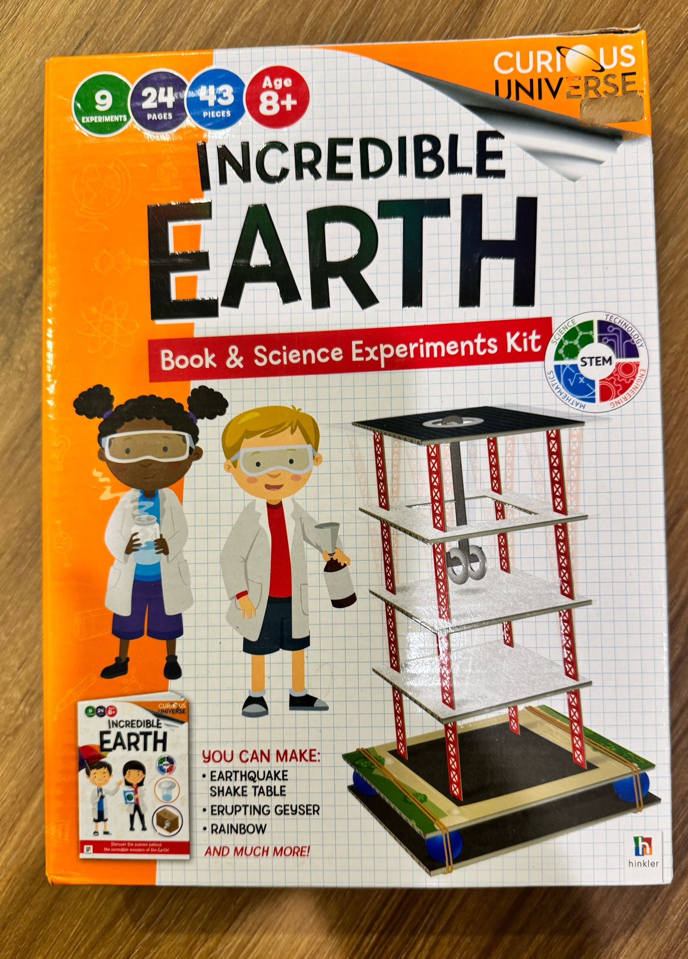 New Science Educational Kids Homeschool Activity Toy Game