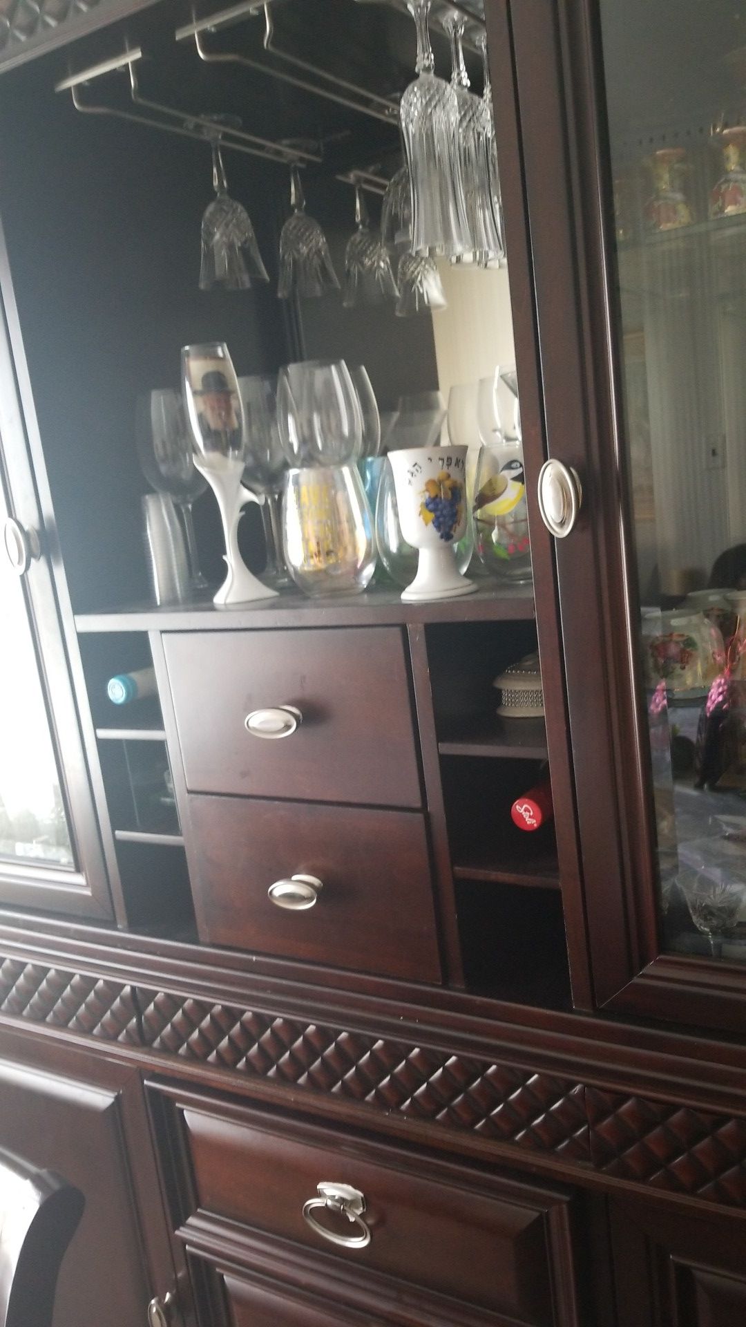 Wall unit for glasses, wine bottles and china Home & Garden