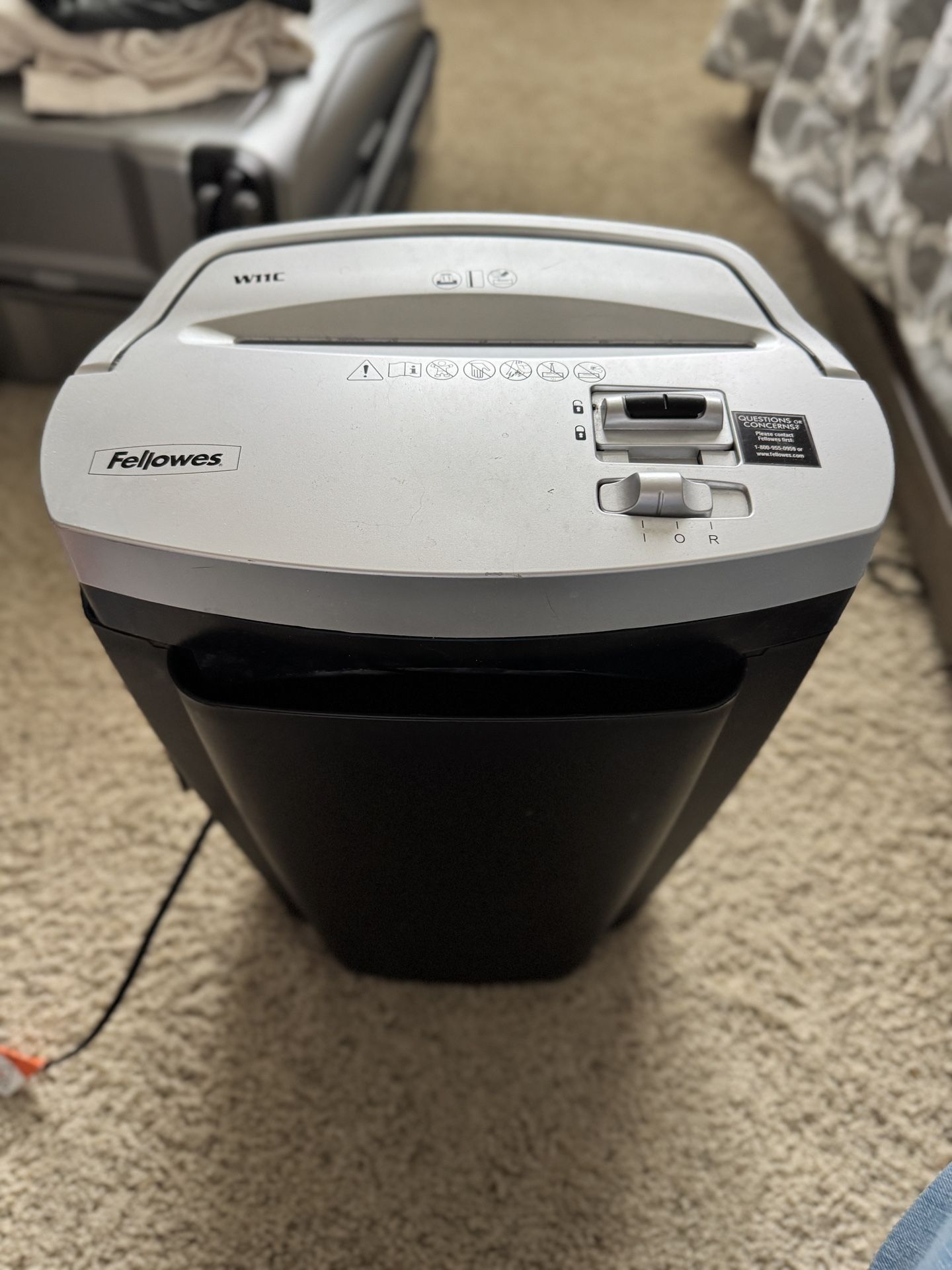 Fellows Cross Cut Shredder