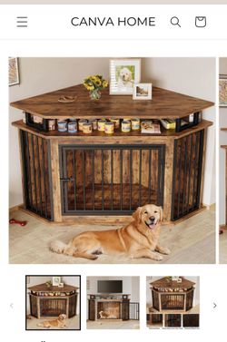 Large Corner Dog Crates Furniture