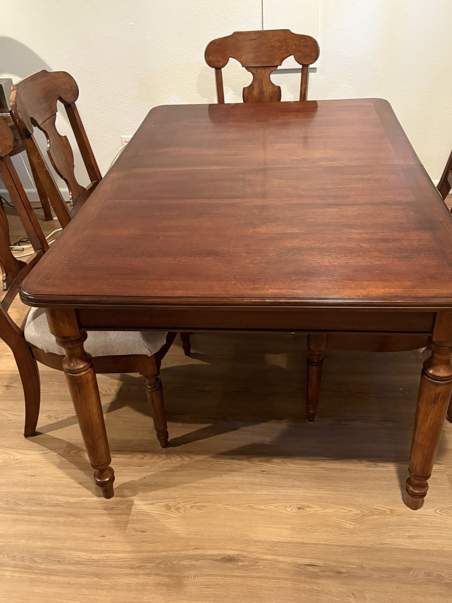 Dining Table and Six Chairs
