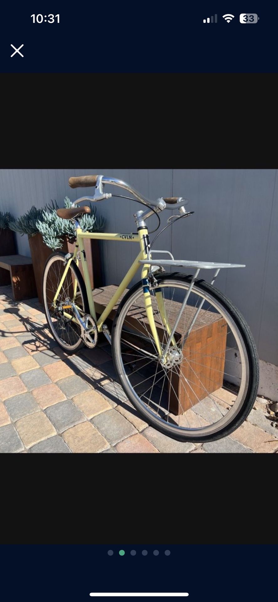 Bike / CVLN Rambler. Single Speed Bicycle