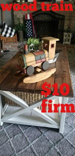 Wood train