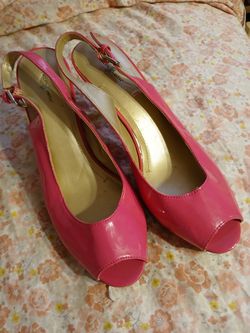 New .fuscia .color Espadrille W Strap I'n Bk