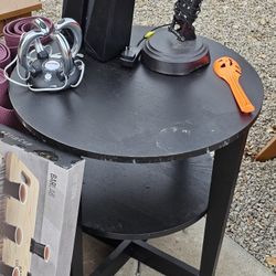 Black Side Table