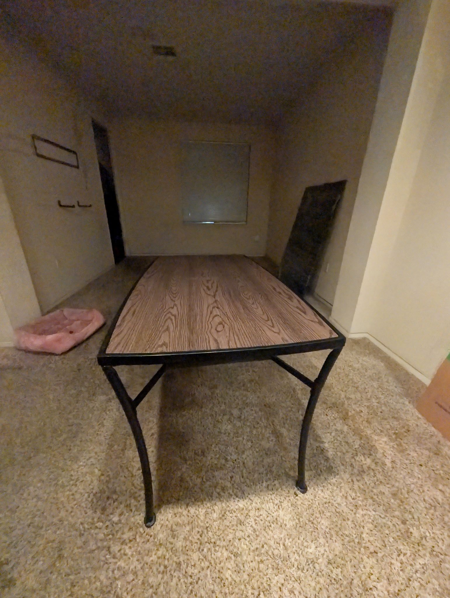 Table Wood And Metal