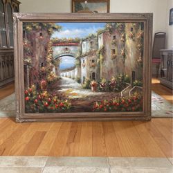 Picture Of Italy  From ltaly  56” long  44” wide
