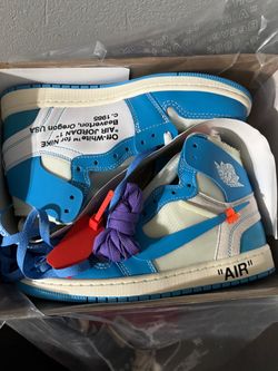 (1of1) Jordan off white unc