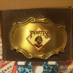 Vintage Pittsburgh Pirates belt buckle